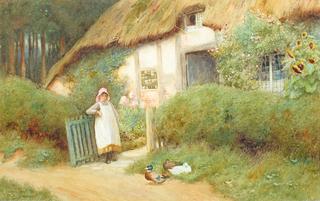 A woodland cottage