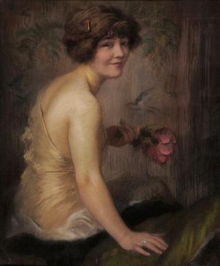 Girl with a Rose