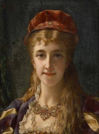 Young Girl with a Pearl Necklace