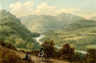 Course of the River Dee between Llangollen and Corwen