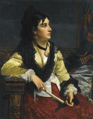 Girl with Mantilla