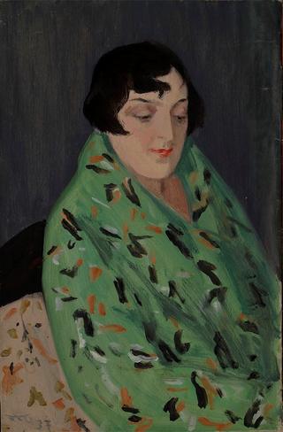 Portrait of Vera Grinberg, the Artist's Wife