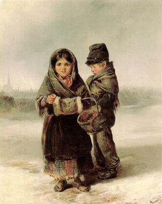 Begging children, Vienna