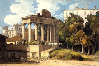 The Temple of Saturn (formerly known as the temple of Concord),