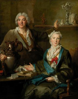 托马斯·热尔曼夫妇的画像