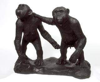 Singerie: le sculpteur