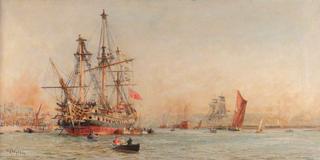 Wooden Warships on the Medway