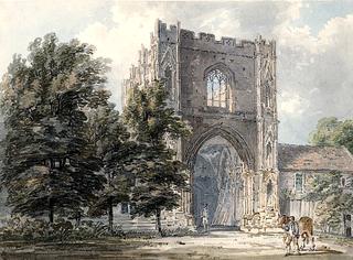 Gate of St Edmond's Bury Abbey, Suffolk