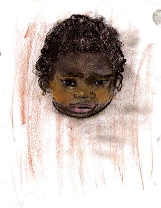 Head of a Black Child