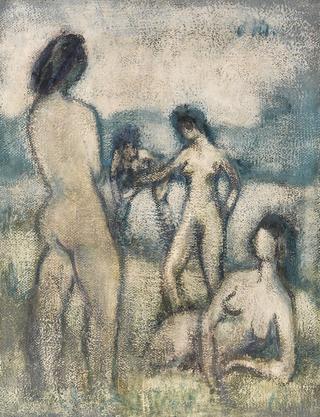 Four Bathers