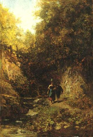 Two Children in the Forest