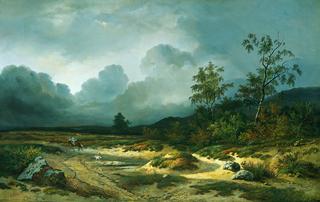 Landscape with a Thunderstorm