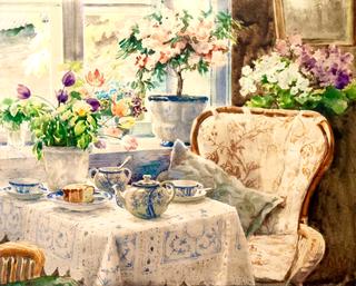 The Tea Table, Knudsminde Farm