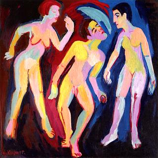 Dance Between the Women II