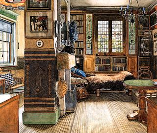 Sir Lawrence Alma-Tadema's Study in Townshend House, London