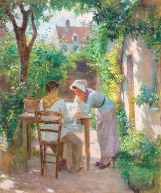 Conversation in the Garden