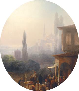 Market Scene in Constantinople