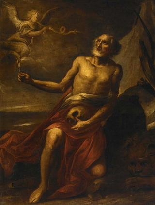 St Jerome (after Rembrandt)