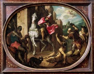 Saint Martin Donates his Cloak