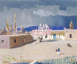 Spring, Rancho de Taos