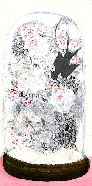 Marriage Bouquet and Bird