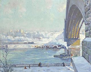 Washington Bridge, Winter