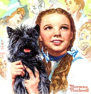 Judy Garland as Dorothy in the