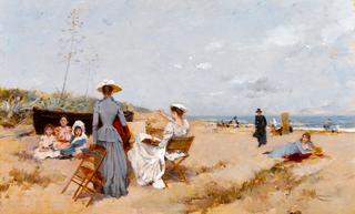 Painting on the Beach