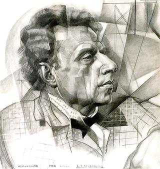 Portrait of the Theater Director Vsevolod Mayerhold