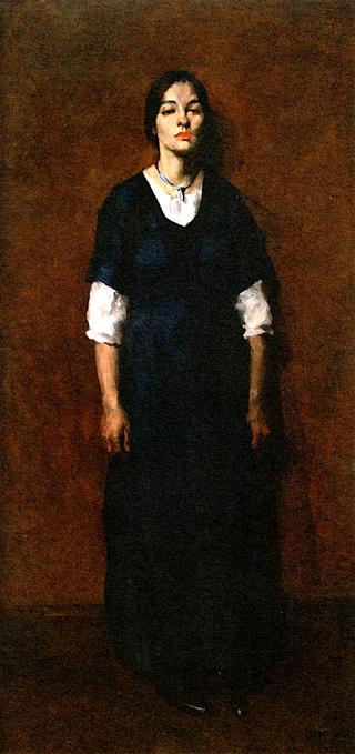 Young Woman in Black