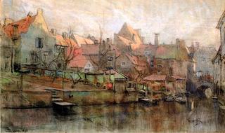 A View of the Westsingel, Amersfoort