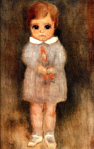 Renée with Doll