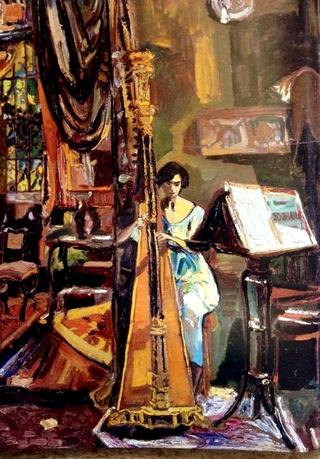 Harpist