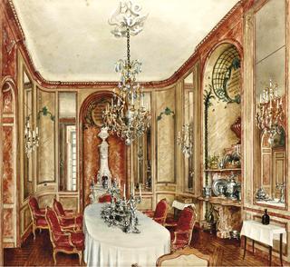 Salle a manger, Hotel Rodocanachi