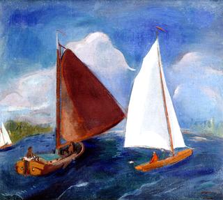 Boats on the Paterwoldsemeer