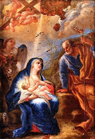 Madonna and Child with Joseph