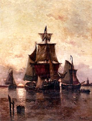 Dawn of Spring, Calm on the Scheldt