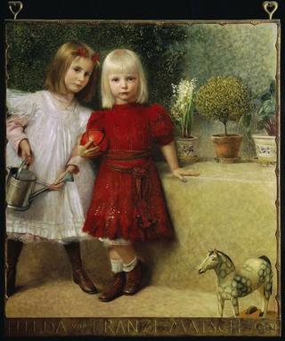 希尔达和弗兰兹·冯·马奇，艺术家的孩子