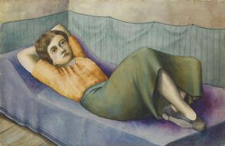 Woman on a Couch