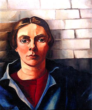Self-Portrait in front of a Wall