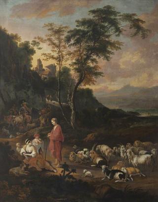 Shepherd and Shepherdess in a Landscape