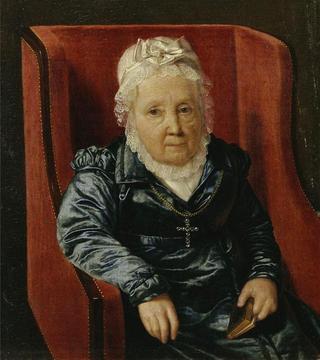 Rosina Wieser in an Armchair