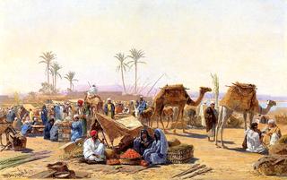 A Market in Egypt