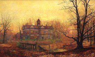 Old Hall, Cheshire, Early Morning, October