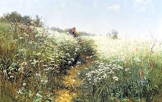 Woman at the Meadow