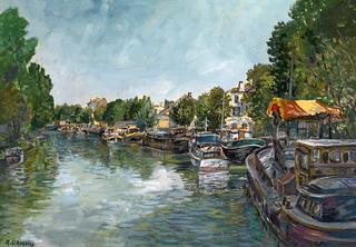Banks of Seine in the Suburbs