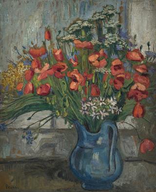 Poppies in a Vase