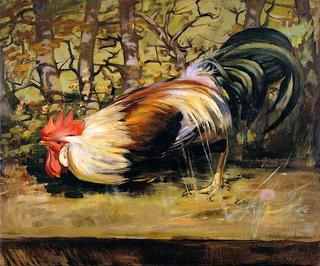 Study of a Cockerel