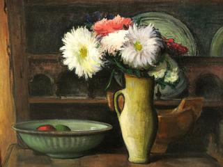 Still Life with Asters ans a Bowl