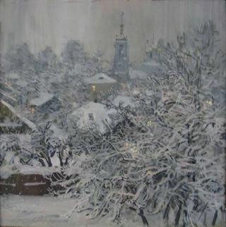 Garden in the Snow